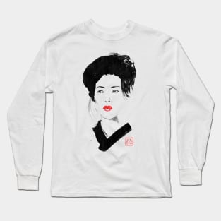 lady geisha Long Sleeve T-Shirt